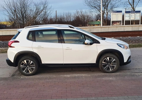 Peugeot 2008 cena 52900 przebieg: 39000, rok produkcji 2018 z Ostrołęka małe 16